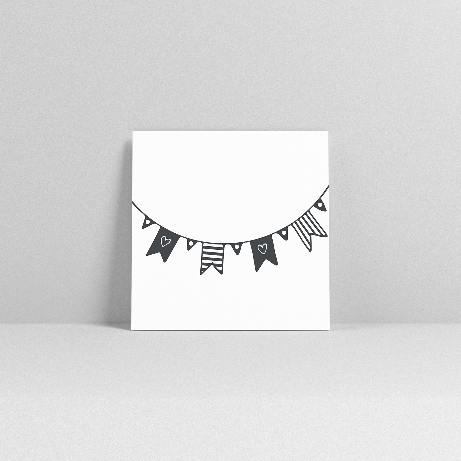Little Notes Wimpelkette Girlande 1 | Fuenf vor Zehn Little Note "Wimpelkette" – Bild 1