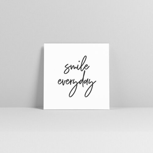 Little Notes Smile Everyday 1 Fuenf Vor Zehn