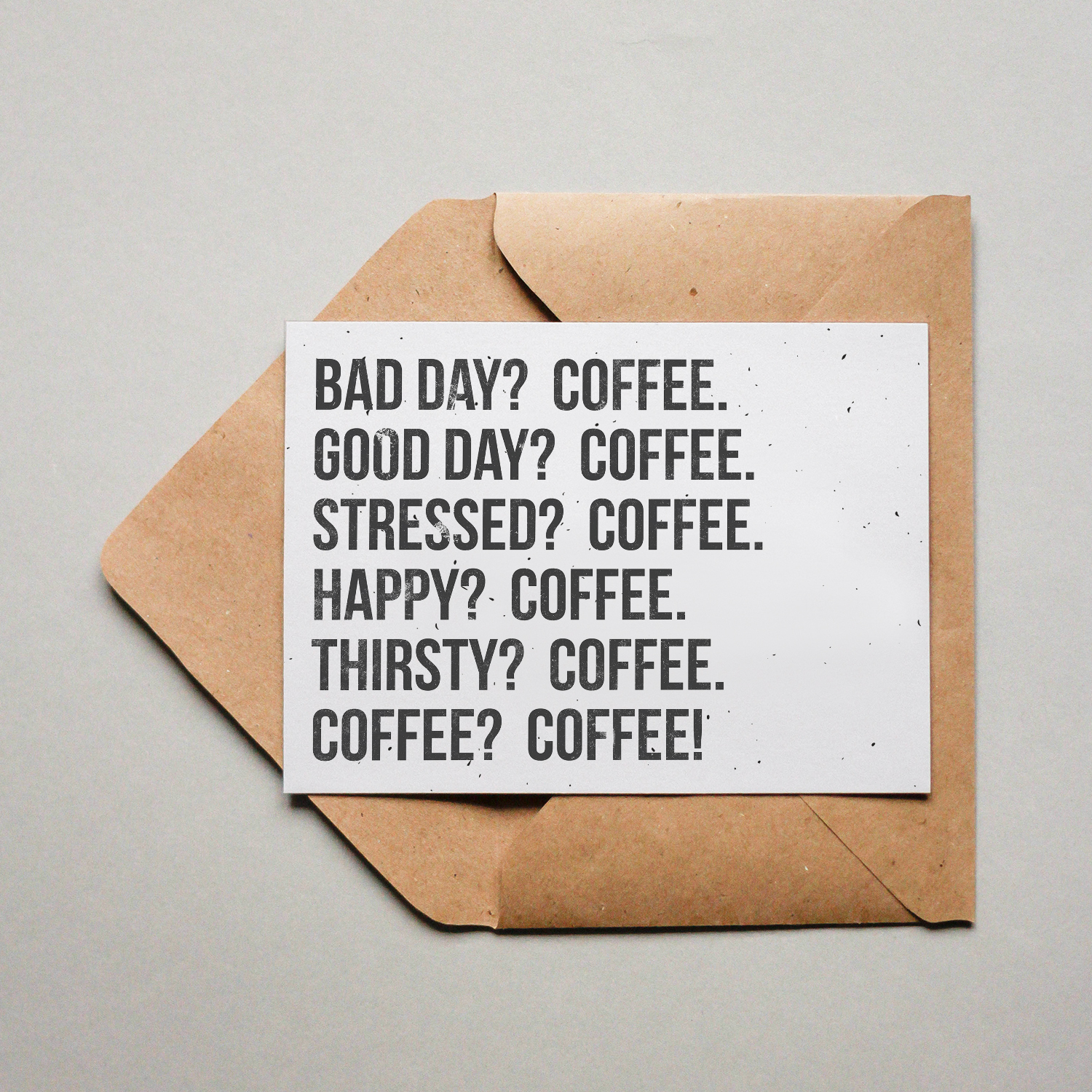 Postkarte - Coffee - quer Coffee – Bild 1