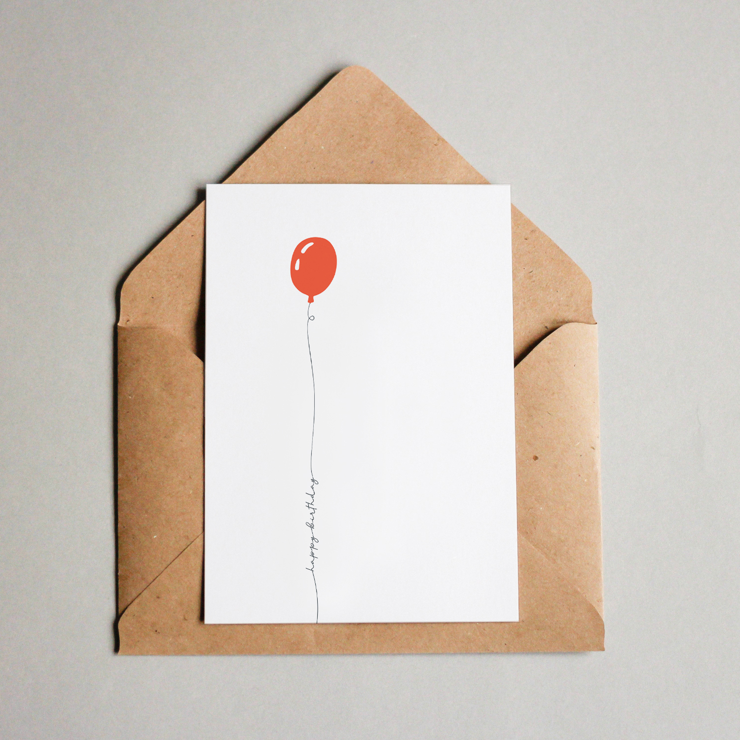 Postkarte - Happy Birthday Luftballon Happy Birthday Luftballon – Bild 1