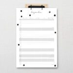 DIN-A3 Kalender mono