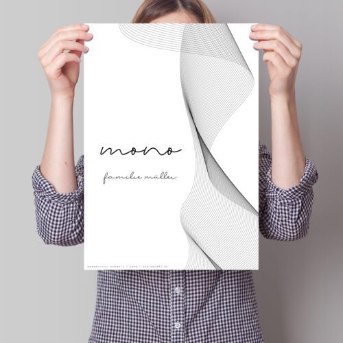 DIN-A3 Nachfuellpack Familienkalender mono