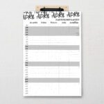 DIN-A3 Kalender Bold