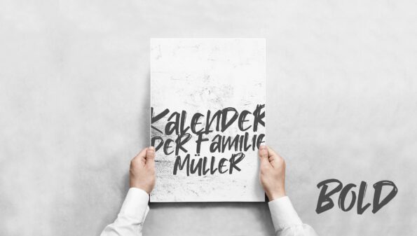 Designkalender "Bold"