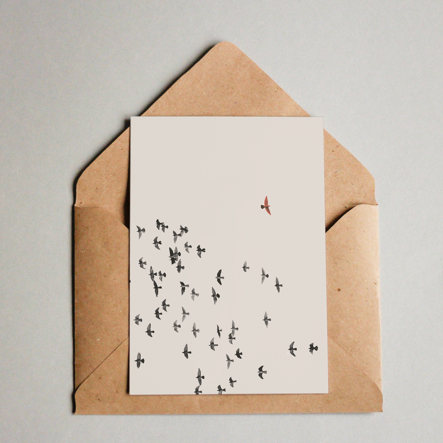 Designkarte Kollektion 2023 Birds #1 Designkarte Kollektion 2023 Birds #1