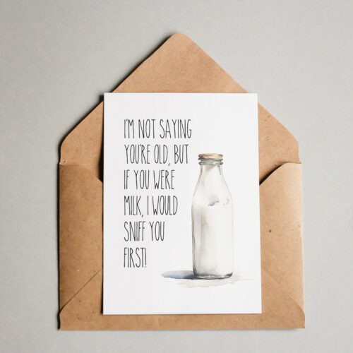 Designkarte Kollektion 2023 I would sniff you first