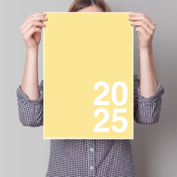DIN-A3 Kalender Nachfüllpack Pantone Deckblatt 1zu1