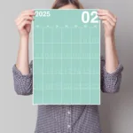 DIN-A3 Kalender Nachfüllpack Pantone Februar 1zu1