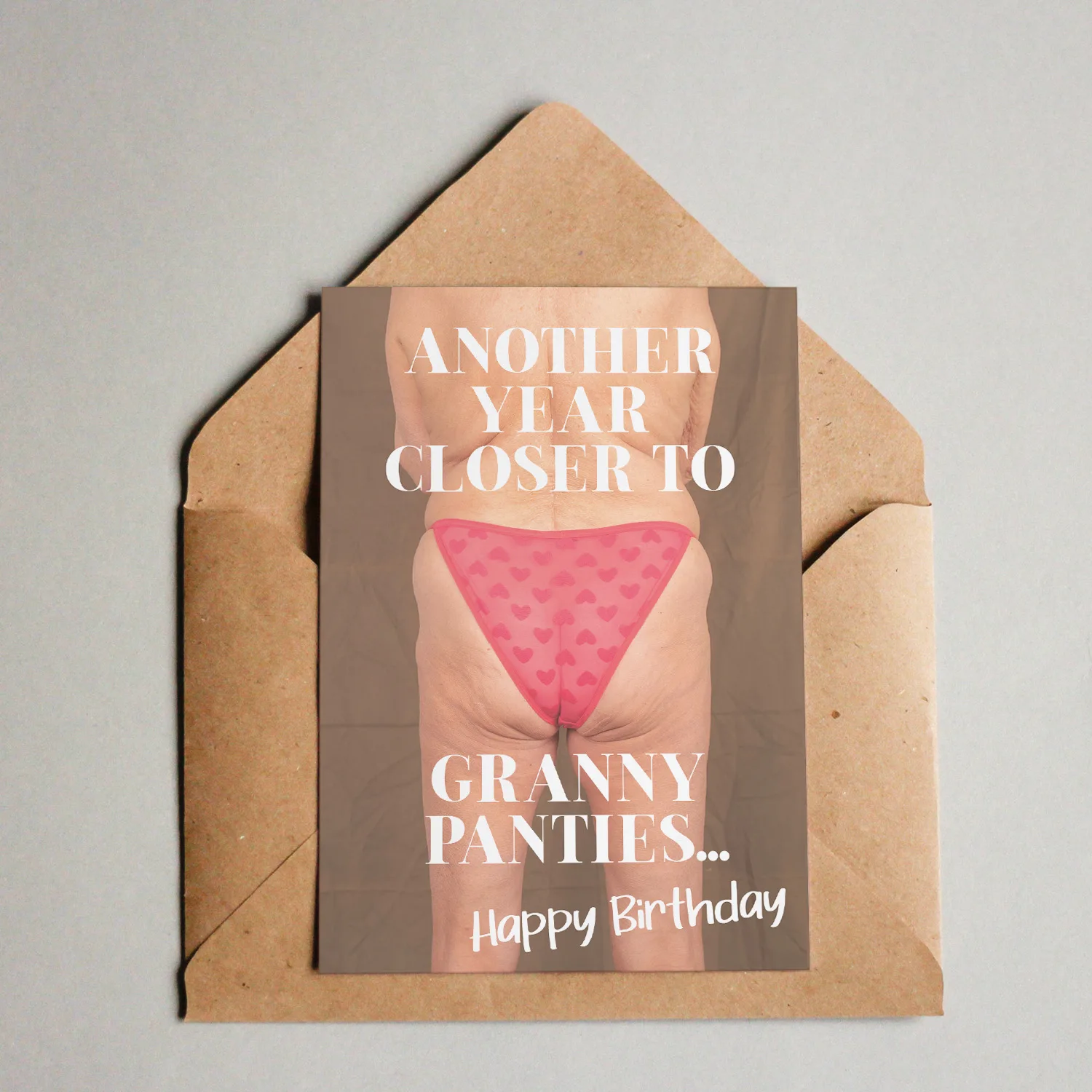 Postkarte - Another year closer to granny panties Postkarte - Another year closer to granny panties 2