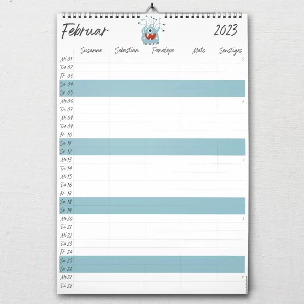 DIN-A2 Kalender