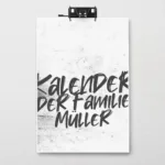 DIN-A3 SnapLine Kalender Bold
